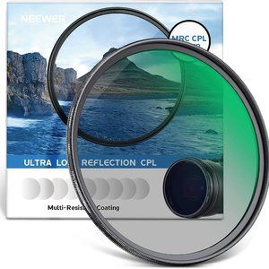 NEEWER 49mm Polarizer Filter 30 Layer Multi Resistant Nano Coated CPL NEW